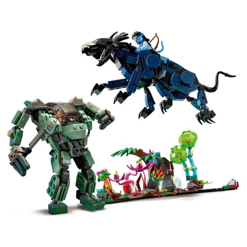 Avatar Neytiri i Thanator kontra Quaritch w kombinezonie PZM 75571 LEGO 1 sztuka