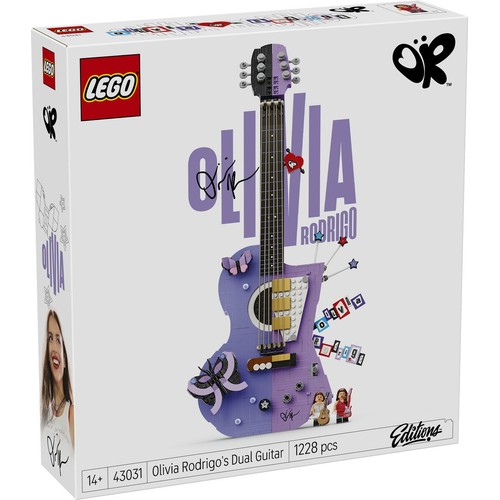Editions Podwójna gitara Olivii Rodrigo 43031 LEGO 1 sztuka