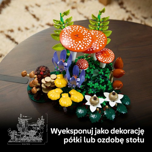Botanicals Grzyby leśne 11505 LEGO 1 sztuka