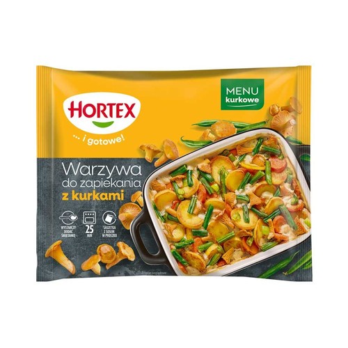 Warzywa do zapiekania z kurkami Hortex 450 g