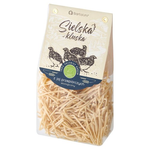 BIO Makaron ekologiczny z jaj przepiórczych Bartolini 250 g