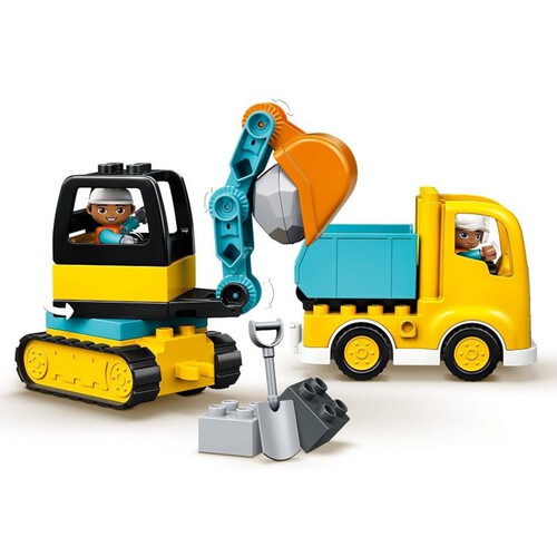 DUPLO® Construction Ciężarówka i koparka gąsienicowa 10931 LEGO 1 sztuka