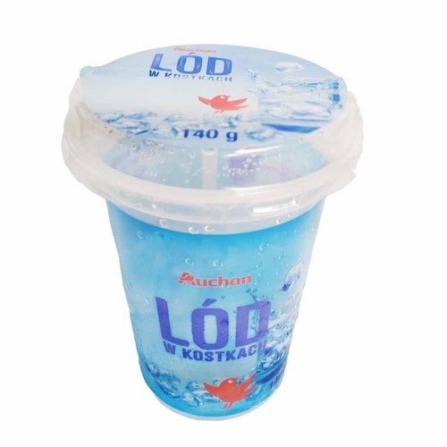 Lód w kostkach Auchan 140 g