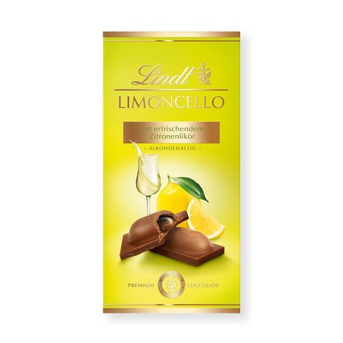 Czekolada z nadzieniem Limoncello   Lindt 100 g