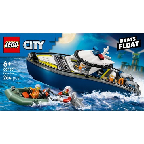 City Pościg łodzią policyjną 60456 LEGO 1 sztuka