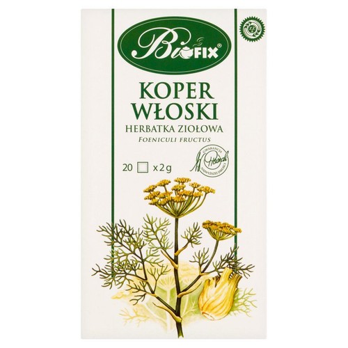 Koper włoski herbatka ziołowa ekspresowa BiFix 20 torebek