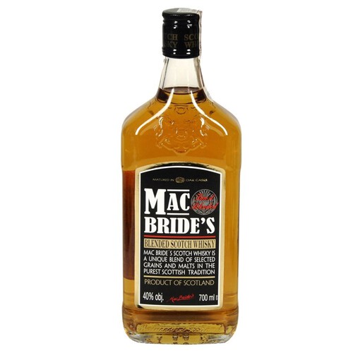 Szkocka Whisky dojrzewająca w dębowych beczkach Mac Brides 700 ml