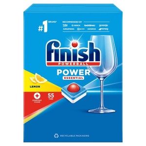 Tabletki do zmywarki Power lemon   FINISH 55 tabletek