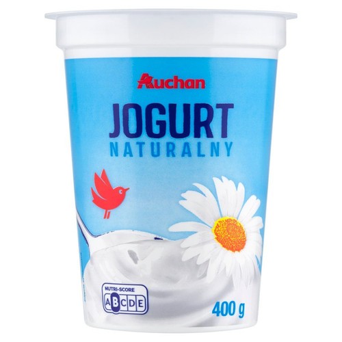 Jogurt naturalny     Auchan 400 g