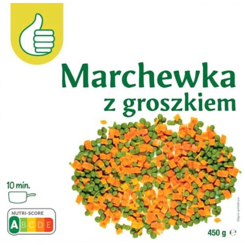 Marchew z groszkiem   Auchan 450 g