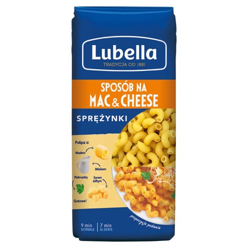 Makaron sprężynki Lubella 400 g