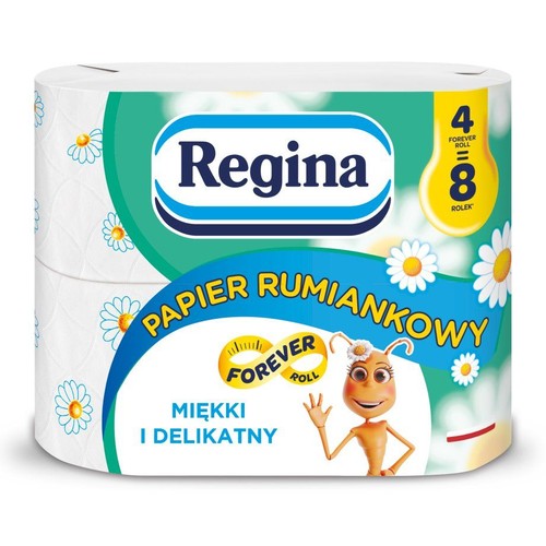 Papier toaletowy Rumiankowy maxi Regina 4 rolki