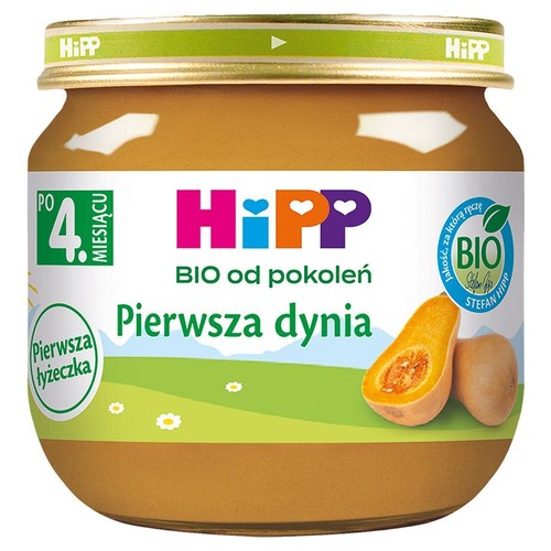 BIO Pierwsza dynia po 4. miesiącu HIPP 80 g