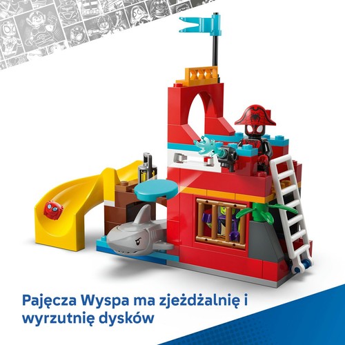 Marvel Spidey i super-kumple Statek piracki drużyny Spidey’ego 11208 LEGO 1 sztuka