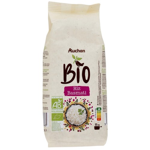 BIO Ryż Basmati   Auchan 500 g