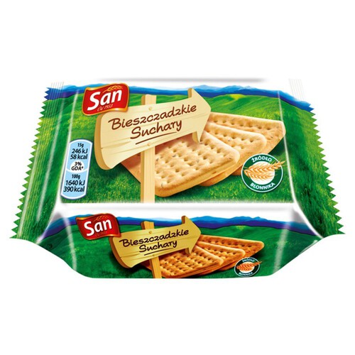 Bieszczadzkie suchary San 90 g