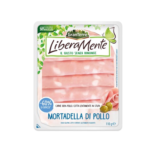 Mortadella z kurczaka  GranTerre 110 g