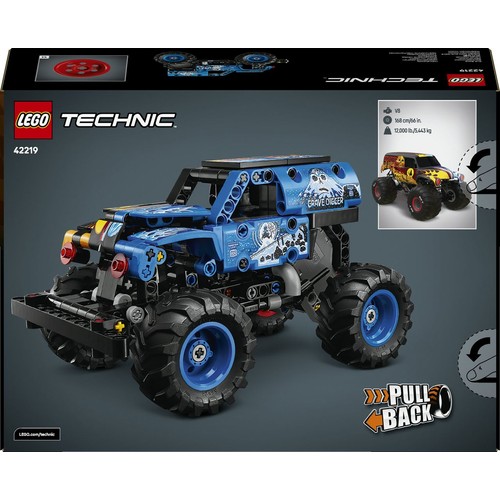 Technic Monster Jam™ Grave Digger™ Ogień i lód 42219 LEGO 1 sztuka