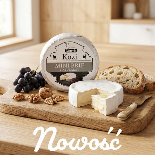 Ser kozi mini Brie naturalny Danmis 150 g