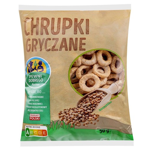 Chrupki gryczane - Ringi Pewni Dobrego 50 g