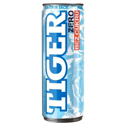 Napój energetyczny gazowany bez cukru Tiger 250 ml