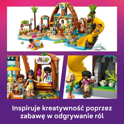 Zestaw Friends Rodzinne wakacje na plaży 42673 LEGO 1 sztuka