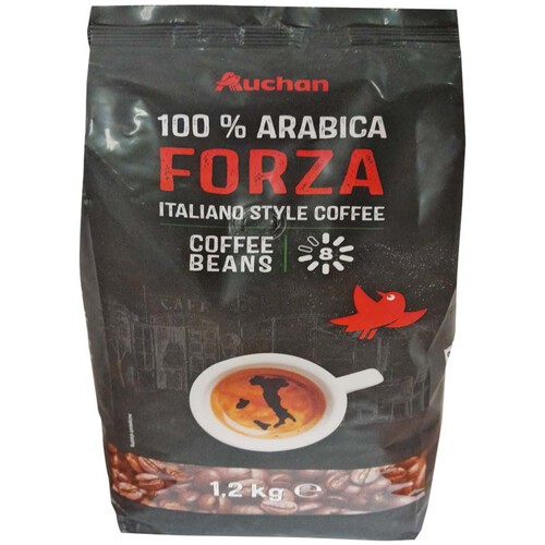 Kawa ziarnista Italiano Barista Forza Auchan 1,2 kg