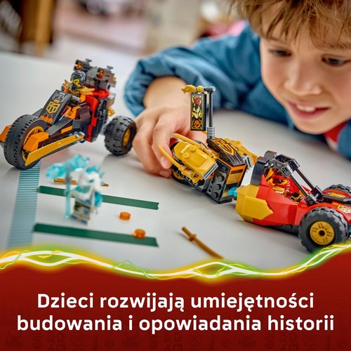 NINJAGO Wielofunkcyjne pojazdy Kaia i Cole’a 71864 LEGO 1 sztuka
