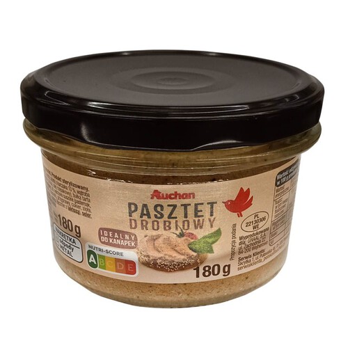 Pasztet drobiowy Auchan 180 g