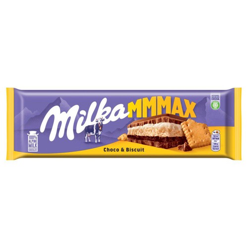 Czekolada mleczna Choco Biscuit Milka 300 g