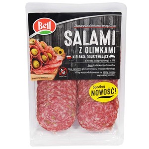 Kiełbasa salami z oliwkami  Bell 80 g