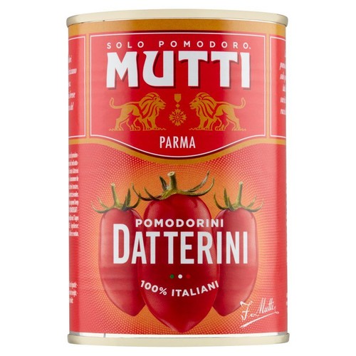 Pomidory daktylowe ze skórką Mutti 400 g