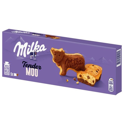 Tender Moo ciastko biszkoptowe z kawałkami czekolady   Milka 140 g