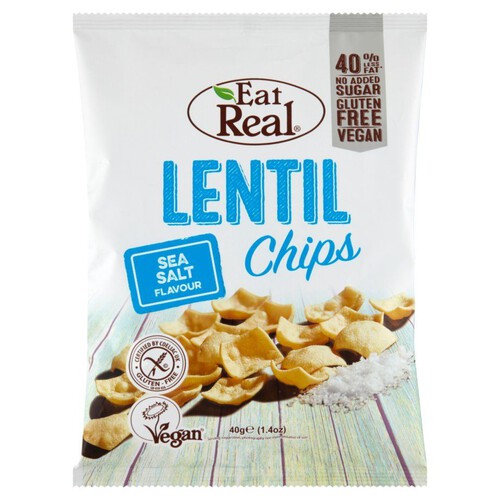 Chipsy. Lentil Chips Eat Real 40 g