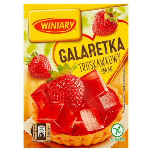 Galaretka o smaku truskawkowym Winiary 71 g