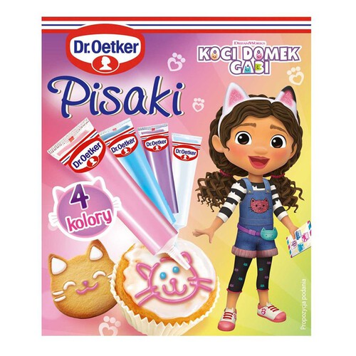 Pisaki Gabi 4 kolory Dr.Oetker 4 x 19 g