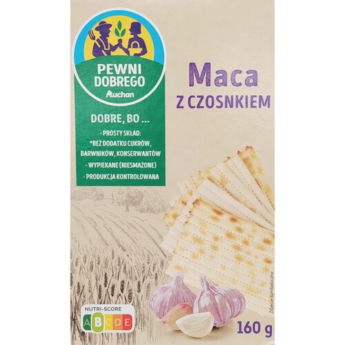 Maca z czosnkiem Pewni Dobrego 160 g