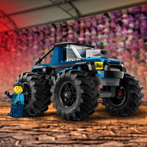 City Niebieski monster truck 60402 LEGO zestaw