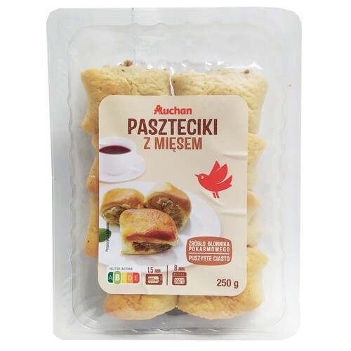 Paszteciki z mięsem Auchan 250 g