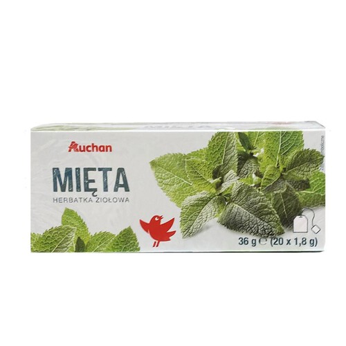 Mięta herbata ziołowa Auchan 36 g