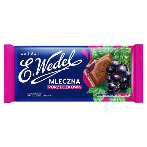 Czekolada mleczna porzeczkowa E.Wedel 100 g