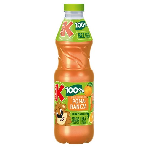 Sok z owoców i marchwi 100%  Kubuś 850 ml