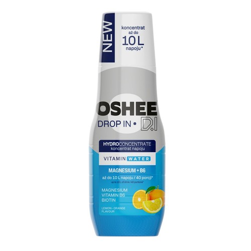 Syrop Drop In Hydroconcentrate Vitamin Water Vitamins + Minerals Oshee Future 500 ml