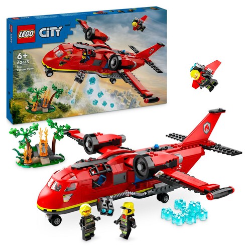 City Strażacki samolot ratunkowy 60413 LEGO 1 sztuka