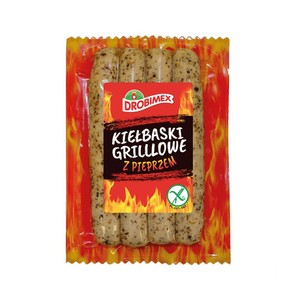 Kiełbaski grillowe z pieprzem Drobimex 250 g