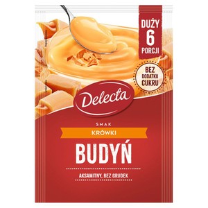 Budyń o smaku krówki 6 porcji Delecta 65 g