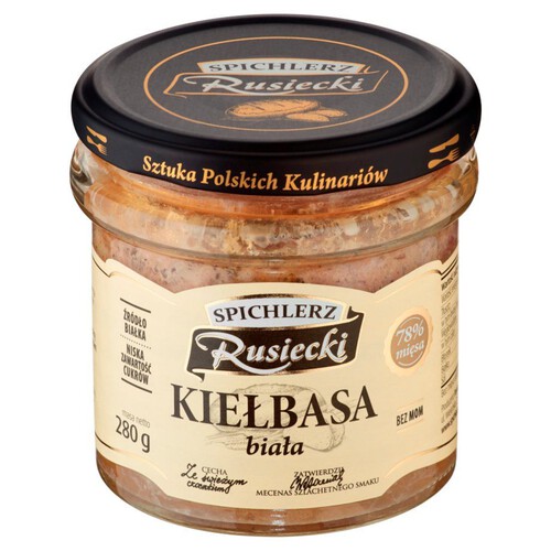 Konserwa kiełbasa biała Spichlerz Rusiecki 280 g