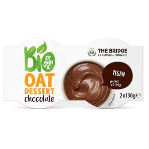 BIO Deser owsiany czekoladowy   THE BRIDGE 2 x 130 g