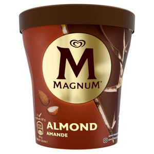Lody waniliowe z mleczną czekoladą  i migdałami Magnum 440 ml