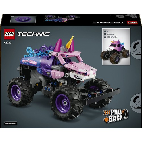 Technic Monster Jam™ Sparkle Smash™ z napędem typu pull-back 42220 LEGO 1 sztuka